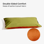 Dog Car Seat Bed – Faux Leather Booster for Medium & Large Dogs