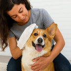 Deodorizing Pet Glove Wipes (18-Pack) Mud- Free Paws