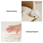 Cozy Cave Pet Bed – Warm Cat & Dog House
