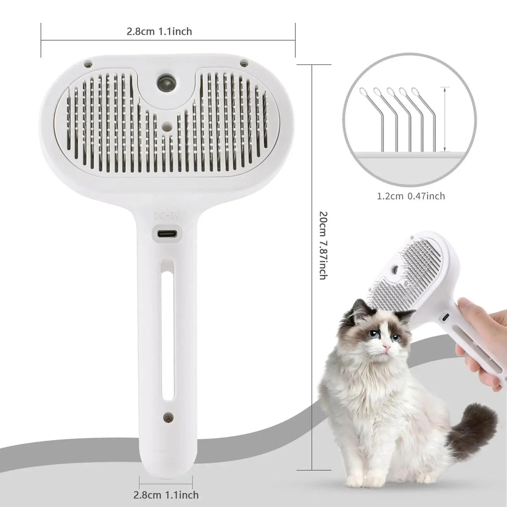 2 in 1 Pet Spray Hair Removal Comb