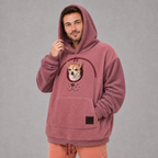 Fleece Pet Carrier Hoodie – Cozy Pullover for Small Dogs Fursera