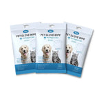 Deodorizing Pet Glove Wipes (18-Pack) Mud- Free Paws