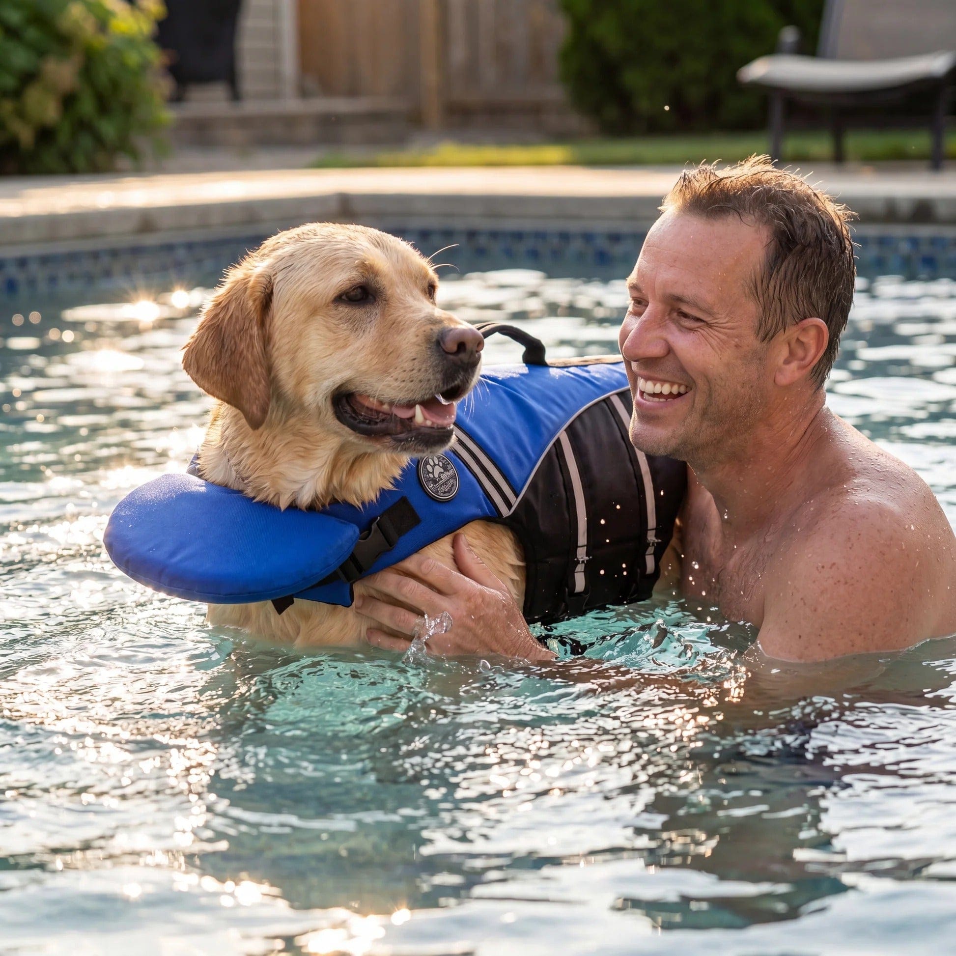 Dog Life Jacket with Head Support