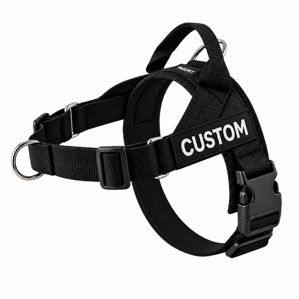 Personalized Dog Harness with Name Patch Fursera