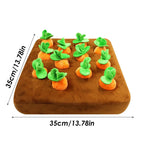 Carrot Garden Interactive Treat-Hiding Toy for Dogs