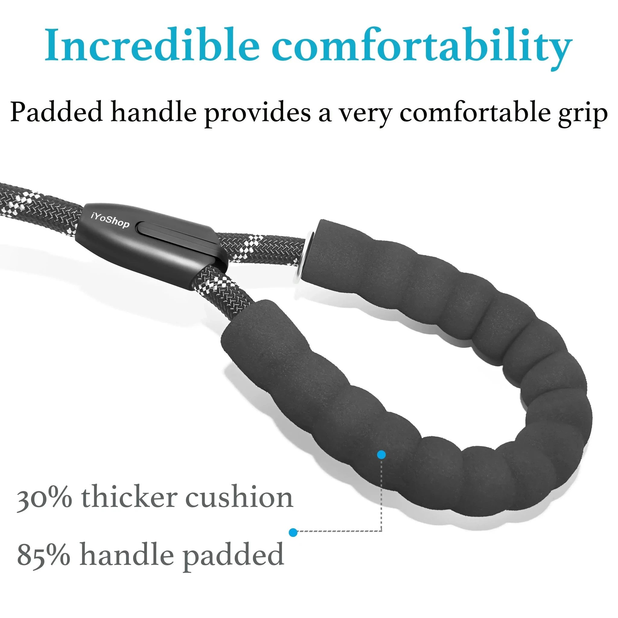 Dual Dog Leash – No-Tangle 360° Swivel Bungee Leash for Two Dogs