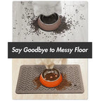 Dog & Cat Feeding Mat – Absorbent Bowl Mat for Mess-Free Meals