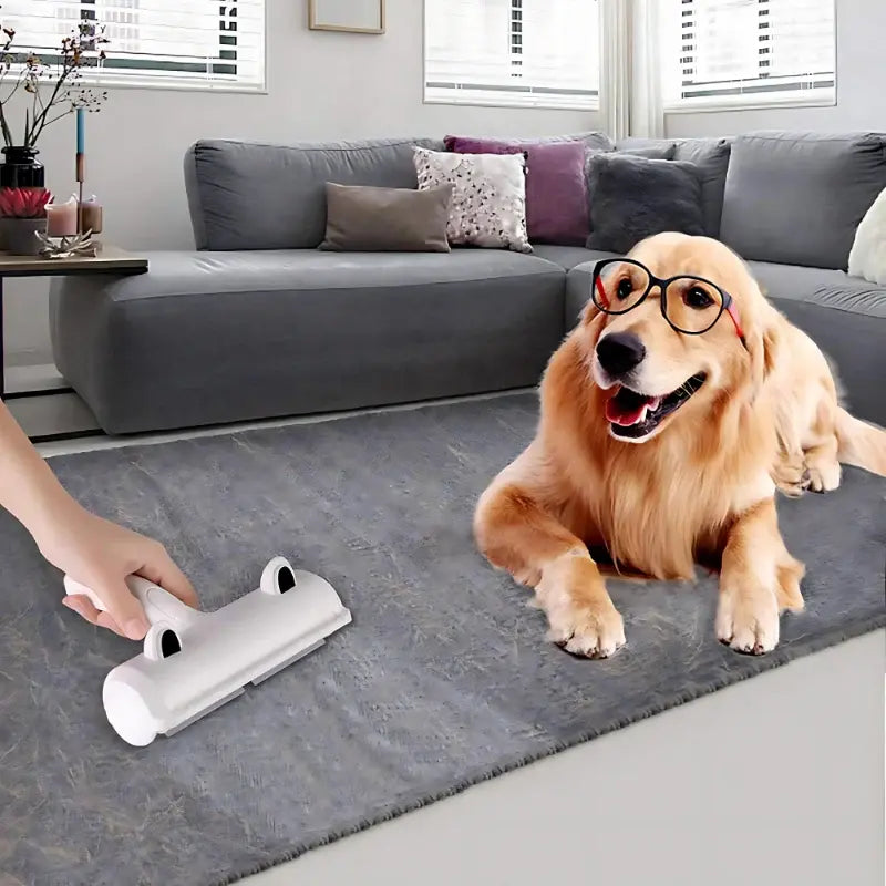 Pet Hair Brush – Reusable Fur Remover for Clothes & Upholstery