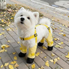 Waterproof Dog Boots with Adjustable Suspenders Fursera
