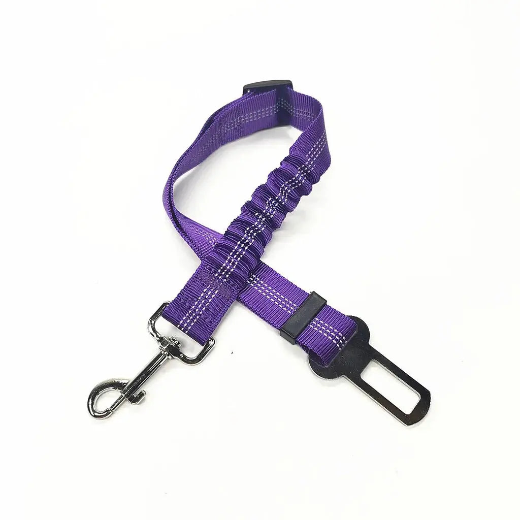 Dog Seat Belt – Shockproof Adjustable Car Safety Leash